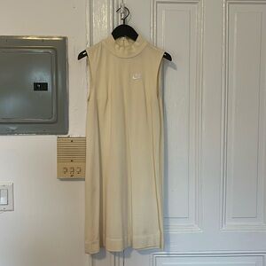 100% Cotton Nike Cream Dress